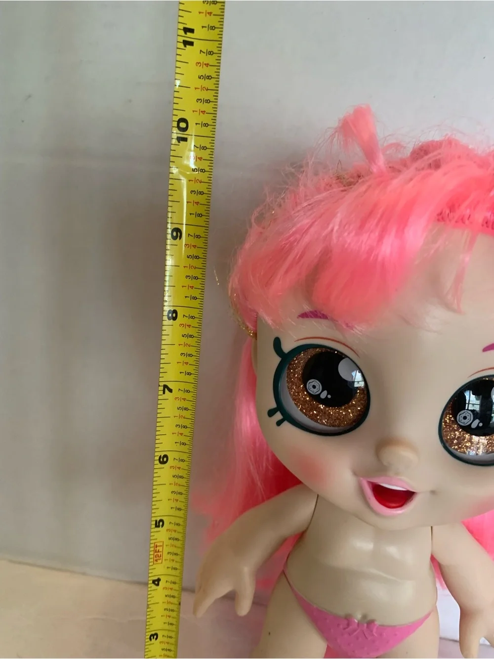 Kindi Kids Doll - Large Doll with Sparklyy Pink Hair and Glittery Eyes